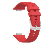 FIXED Silicone Strap do Huawei Watch FIT 3 red - 1341093 - zdjęcie 1